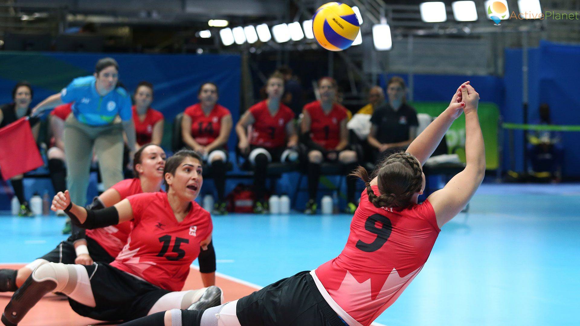 Sitting Volleyball gathering in Cyprus